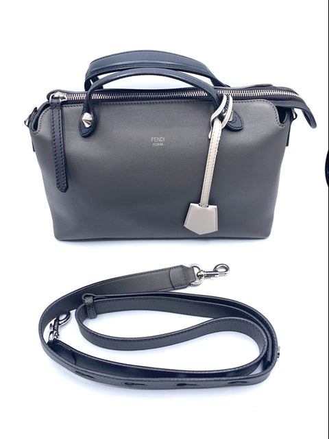 Fendi By The Way Medium Leather Boston Bag
