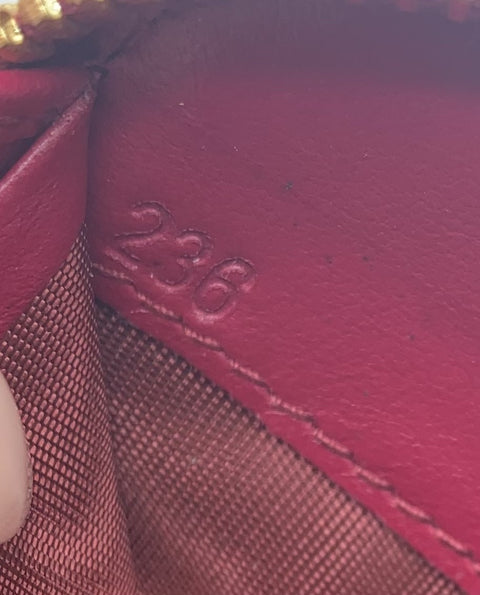 Prada Zip Around Leather Wallet
