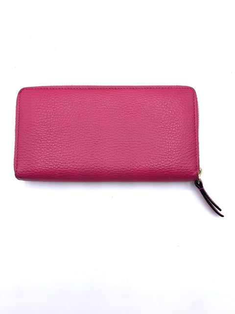 Gucci GG Marmont Leather Zip Around Wallet
