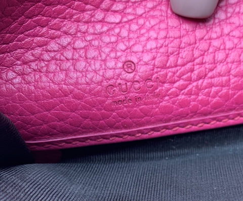 Gucci GG Marmont Leather Zip Around Wallet