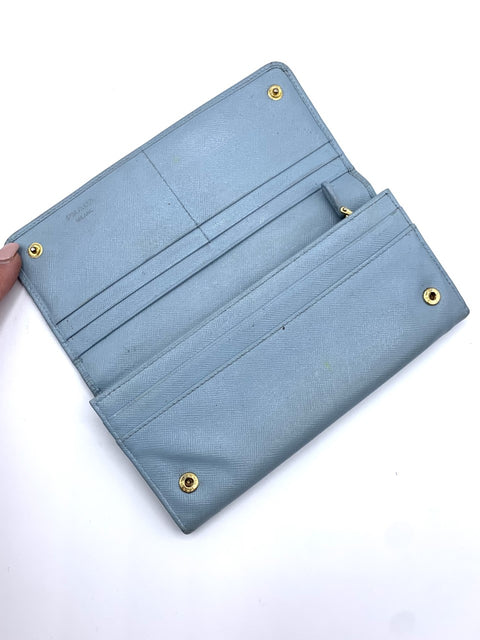 Prada Wallet in Saffiano Leather