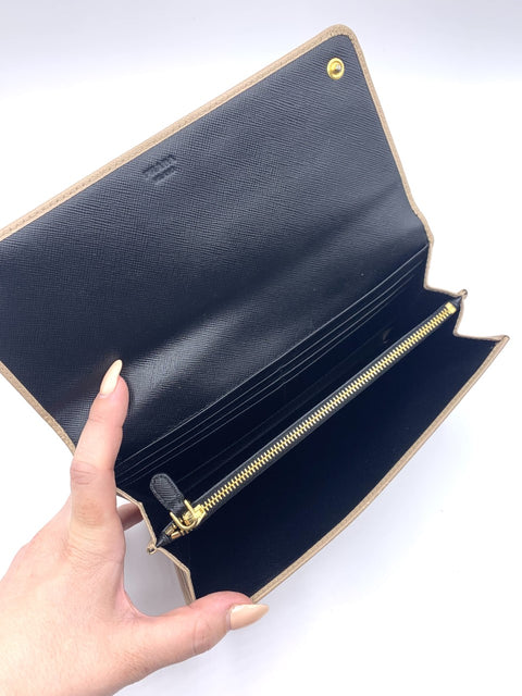 Prada Clutch or Large Wallet
