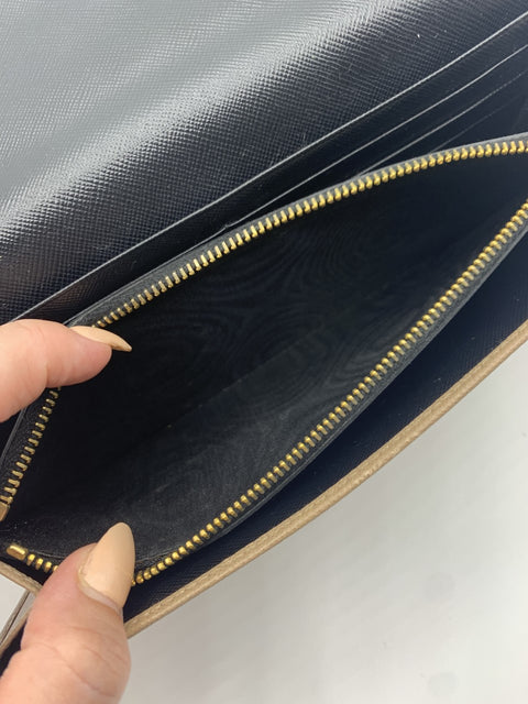 Prada Clutch or Large Wallet