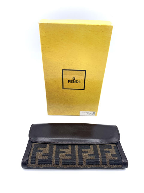 Fendi Long Zucca Wallet