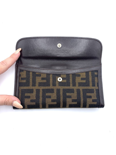 Fendi Long Zucca Wallet