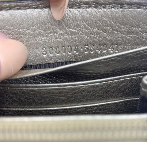 Gucci Soho Black Leather Wallet