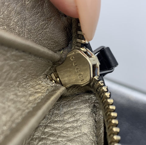 Gucci Soho Black Leather Wallet