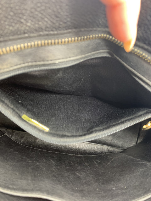 Chanel Black Medallion Tote in Caviar Leather