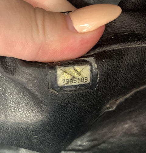 Chanel Black Medallion Tote in Caviar Leather