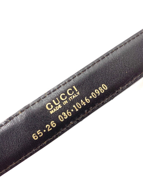 Gucci Interlocking G Brown Belt