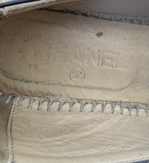 Chanel Espadrilles in Black Lambskin