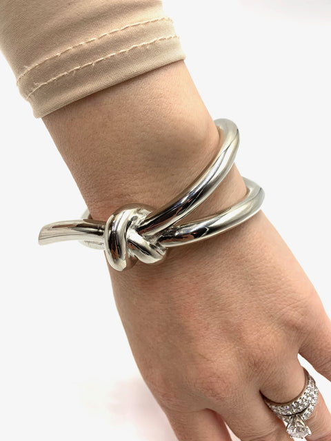 Balenciaga Knot Cuff Bracelet