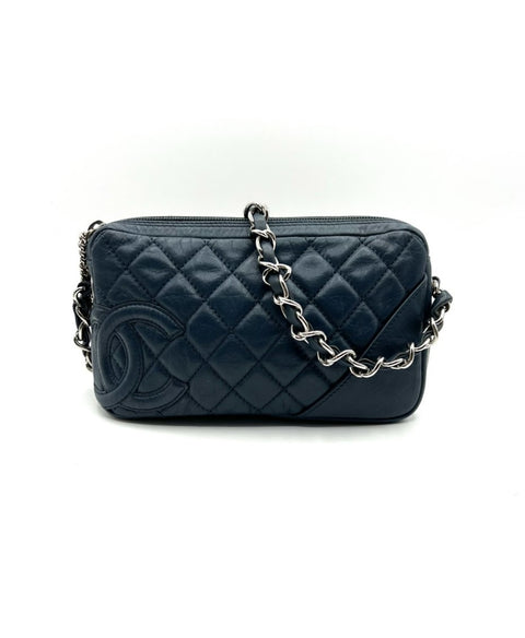 Chanel Cambon Club Classic Ligne Line Pochette Bag