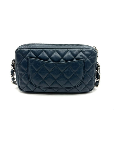 Chanel Cambon Club Classic Ligne Line Pochette Bag