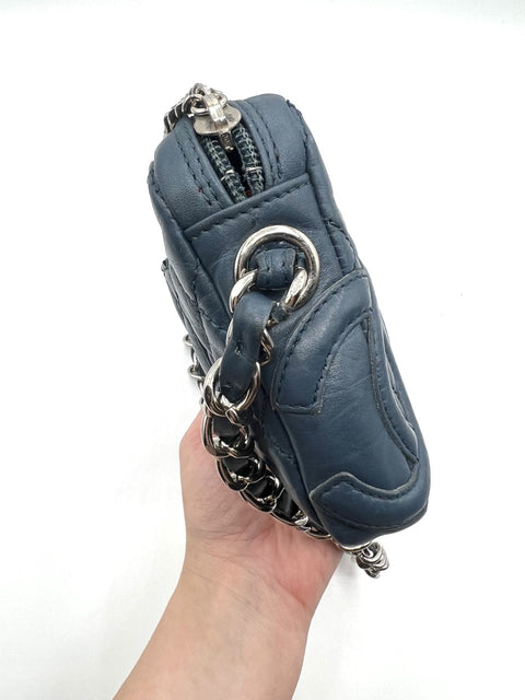 Chanel Cambon Club Classic Ligne Line Pochette Bag