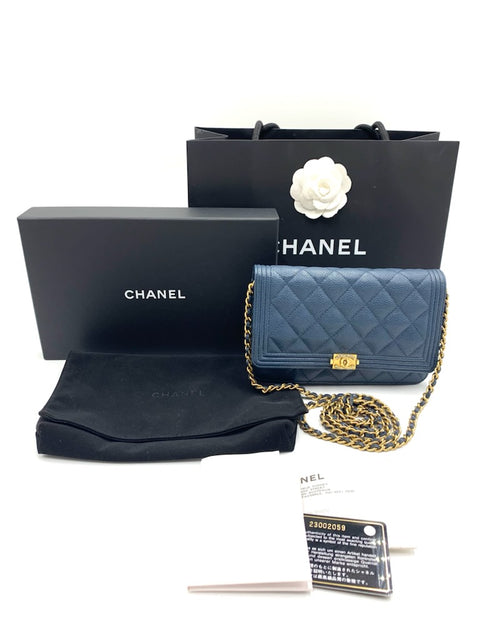 Chanel Boy Wallet on Chain