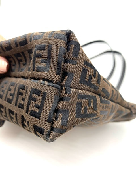 Fendi Hand Bag in Zucchino Canvas