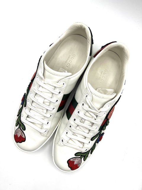 Gucci Ace Floral Sneakers