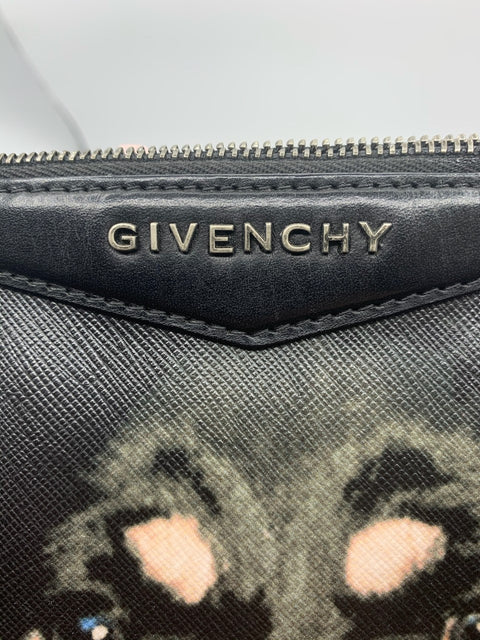 Givenchy Antigona Rottweiler Black Clutch