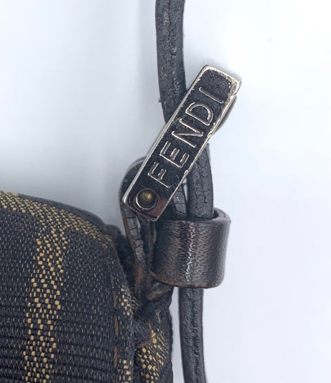 Fendi Baguette in Zucca Canvas