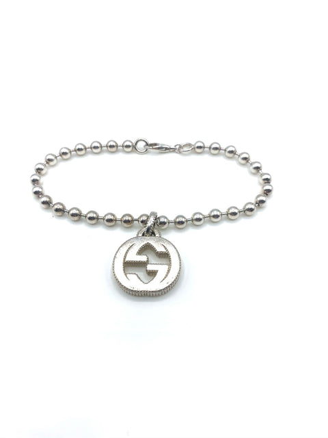 Gucci Interlocking G Bracelet in Silver