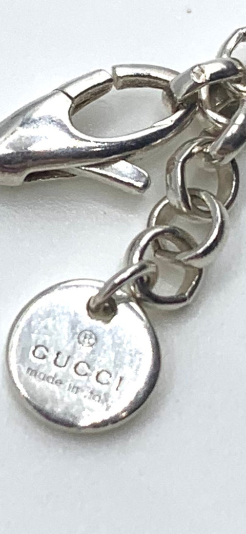 Gucci Interlocking G Necklace in Silver