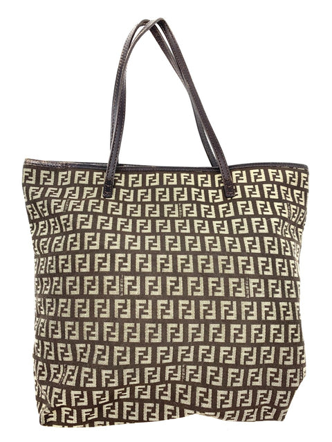 Fendi Zucchino Tote Bag