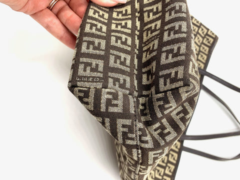 Fendi Zucchino Tote Bag