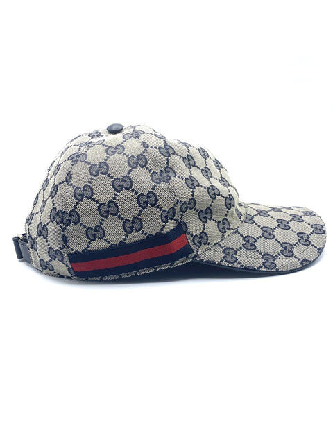 Gucci Original GG Canvas Baseball Hat with Web