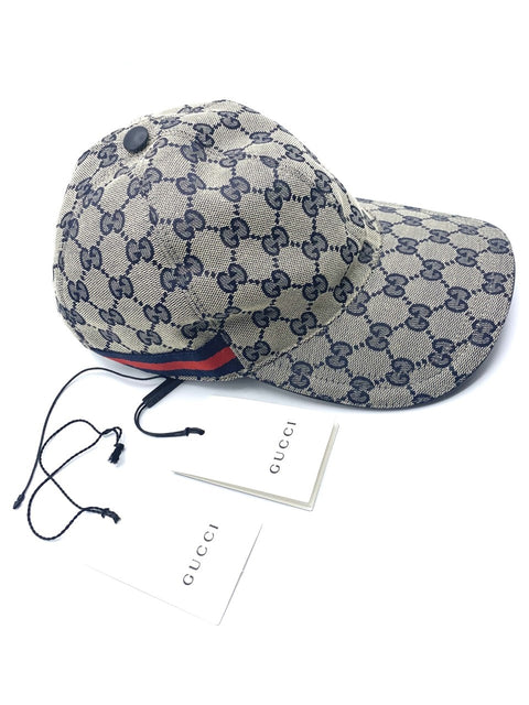 Gucci Original GG Canvas Baseball Hat with Web