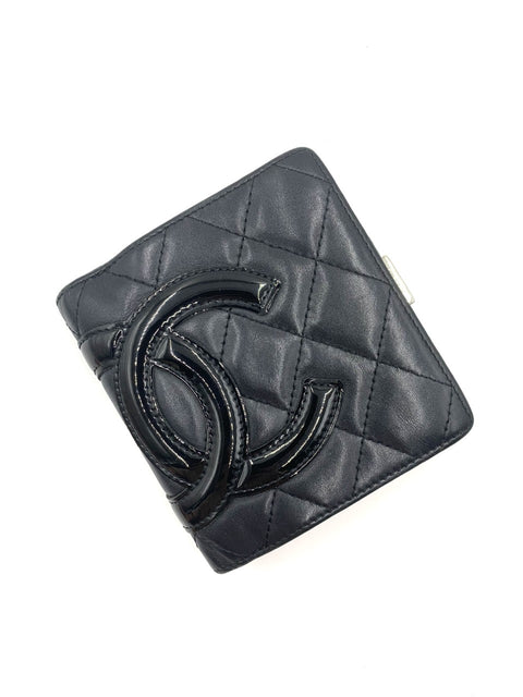 Chanel Cambon Line Gamaguchi Bifold Wallet