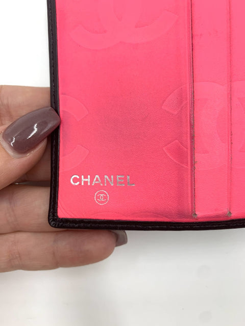 Chanel Cambon Line Gamaguchi Bifold Wallet