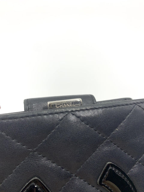 Chanel Cambon Line Gamaguchi Bifold Wallet