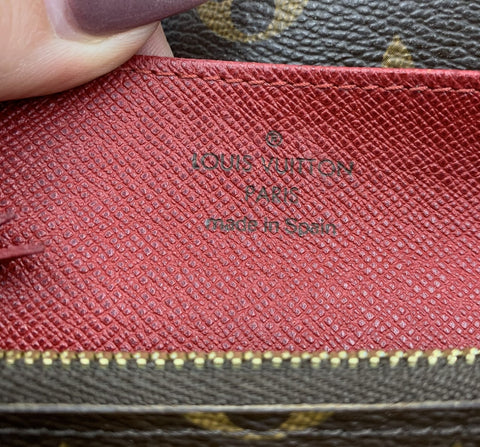 Louis Vuitton Emilie Wallet in Monogram