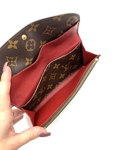 Louis Vuitton Emilie Wallet in Monogram