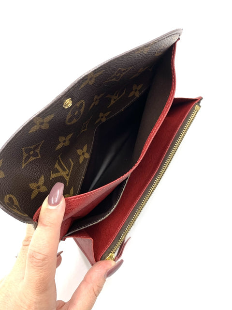 Louis Vuitton Emilie Wallet in Monogram
