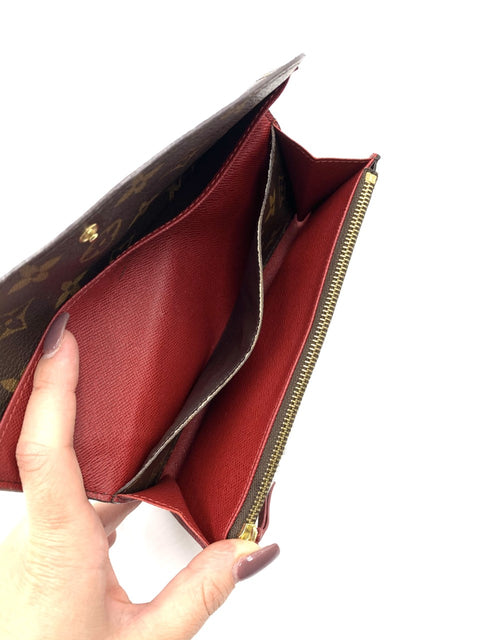 Louis Vuitton Emilie Wallet in Monogram