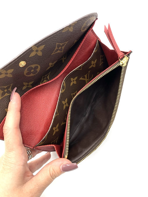Louis Vuitton Emilie Wallet in Monogram