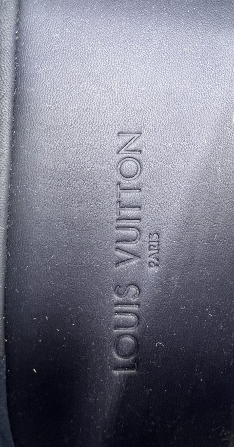 Louis Vuitton Denim Logo Espadrilles