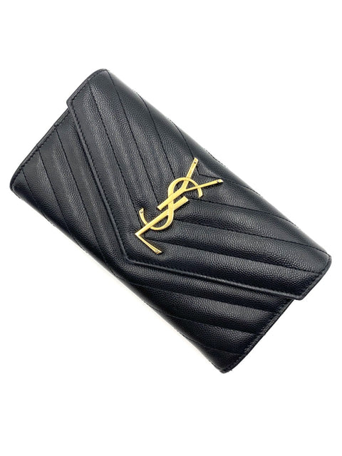 Saint Laurent Monogram Large Flap Wallet