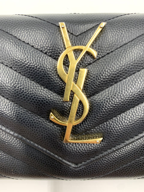 Saint Laurent Monogram Large Flap Wallet