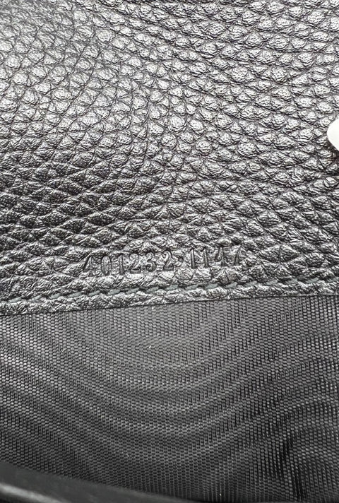 Gucci Black Mini GG Marmont Chain Shoulder Bag