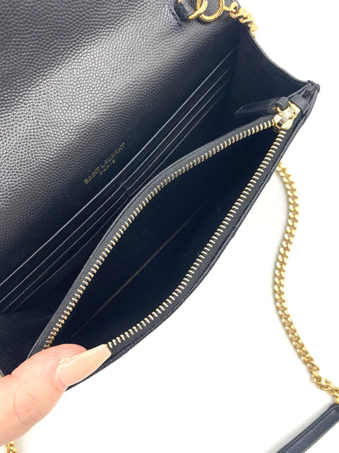 Saint Laurent Envelope Chain Wallet
