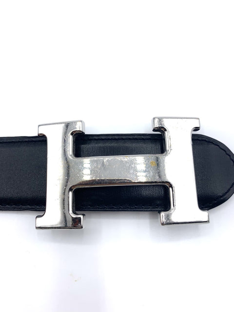 Hermes Constance H Reversible Belt